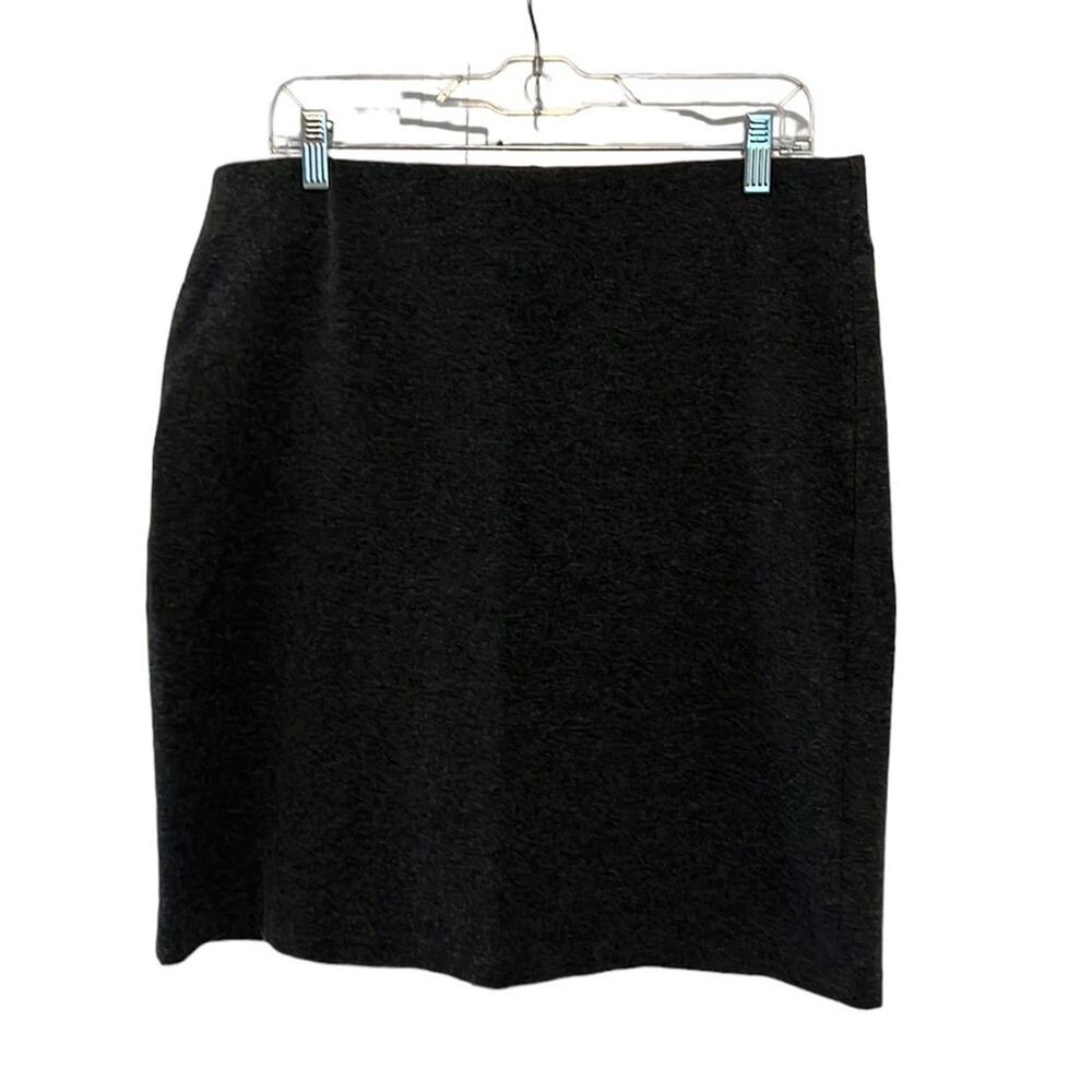 Old Navy Dark Gray Marled Pull On Mini Skirt